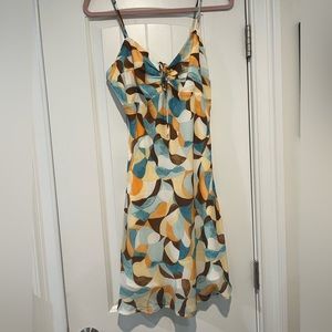 A&F Cinch Front Slip Mini Dress